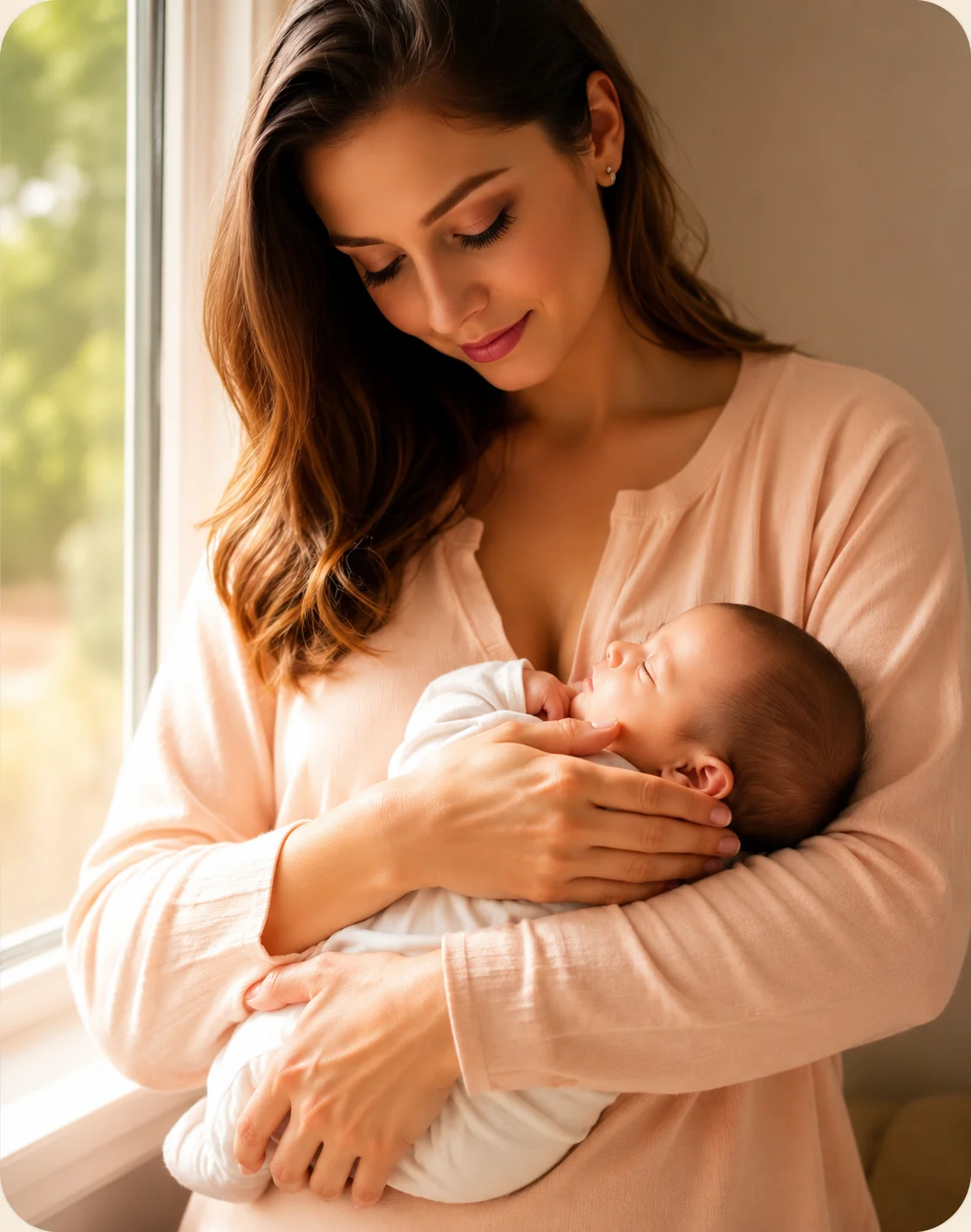 Mãe com bebê